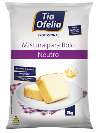 MISTURA PARA BOLO NEUTRO 5KG PLÁSTICO